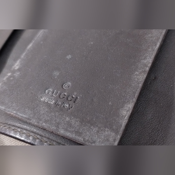 GUCCI KEY HOLDER CARD HOLDER SMALL WALLET ~ AUTHENTIC ~ UNISEX - Picture 12 of 13